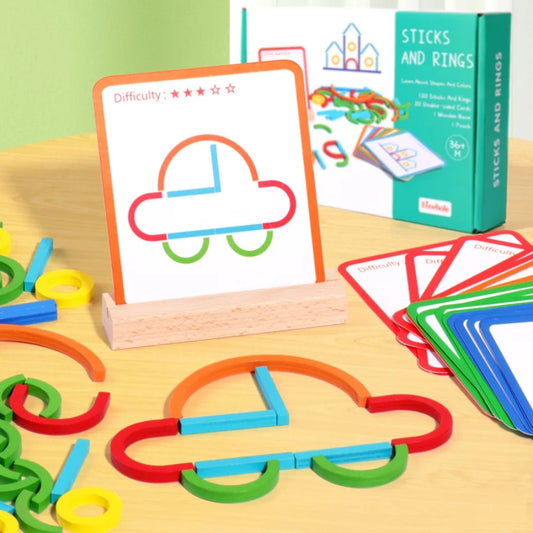 Sprout & Peg Smart Sticks and Rings Play Set