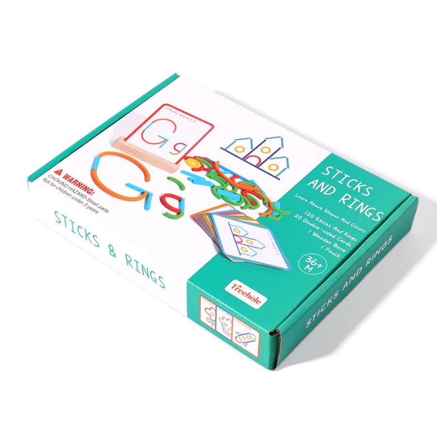 Sprout & Peg Smart Sticks and Rings Play Set